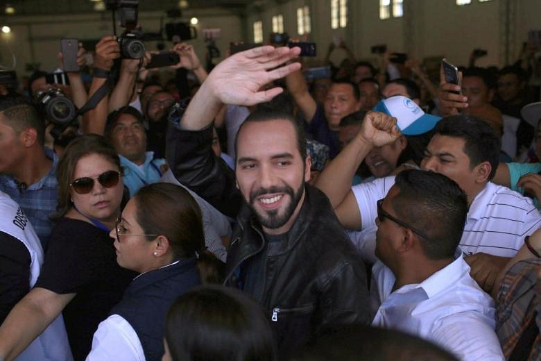 Nayib Bukele Declares Victory As President Of El Salvador | The Straits ...