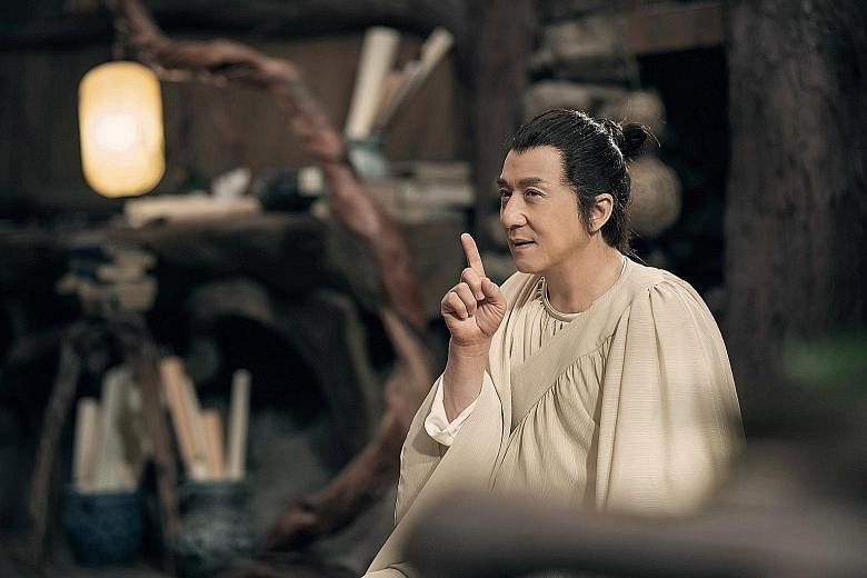 Jackie Chan is demon hunter Pu Songling in The Knight Of Shadows: Between Yin And Yang.