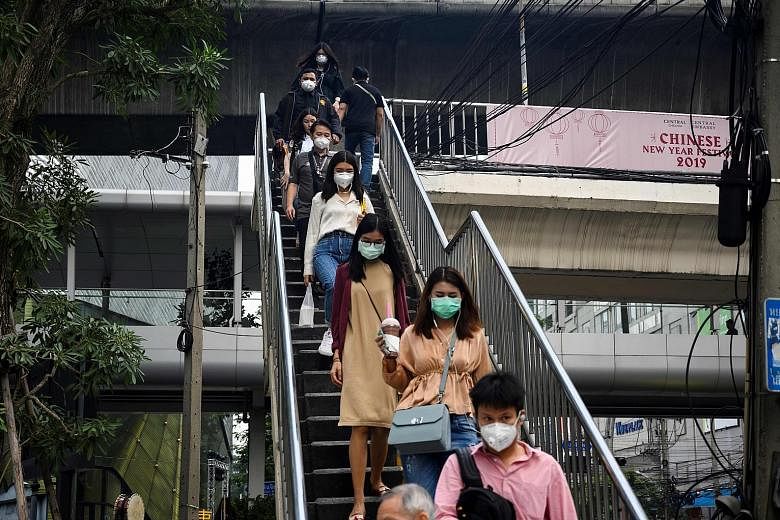 The bad air in Bangkok has forced people young and old to resort to wearing face masks. The smog also forced the authorities to issue an unprecedented order to shut nearly 450 schools last month.