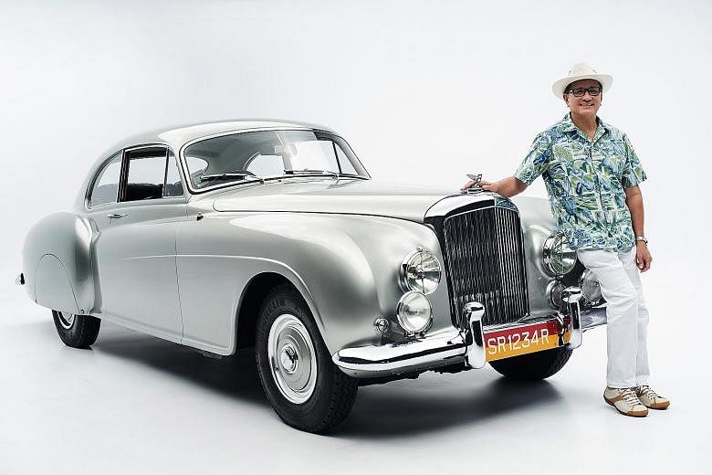 Mr Larry Lim fell in love with the Bentley R-Type Continental in 1953 when he was 12 and browsing car magazines at bookshops in Bras Basah Road.