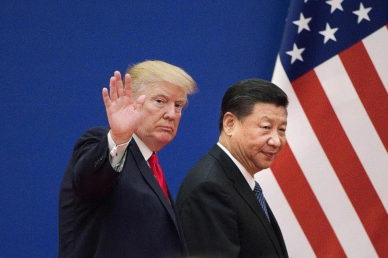 US President Donald Trump said "no" on Thursday when reporters asked if he would meet his Chinese counterpart Xi Jinping this month. But the US President said the two would "maybe" meet later.