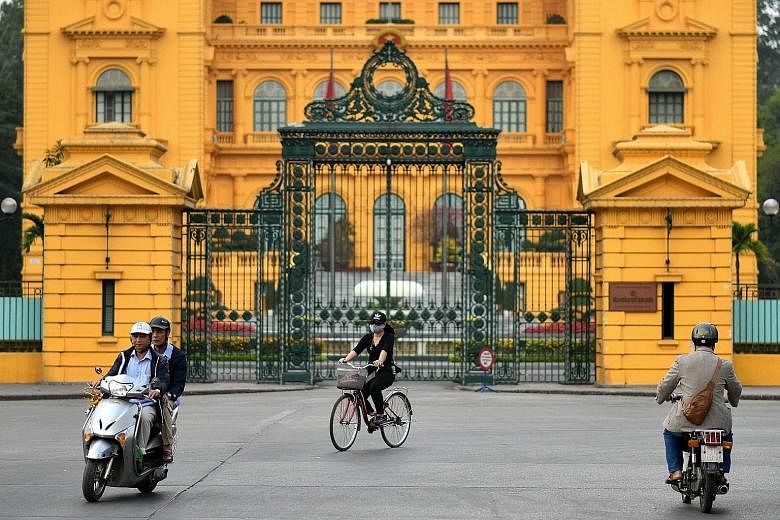 The presidential palace in Hanoi. The US and North Korean leaders are set to meet in the Vietnamese capital later this month.