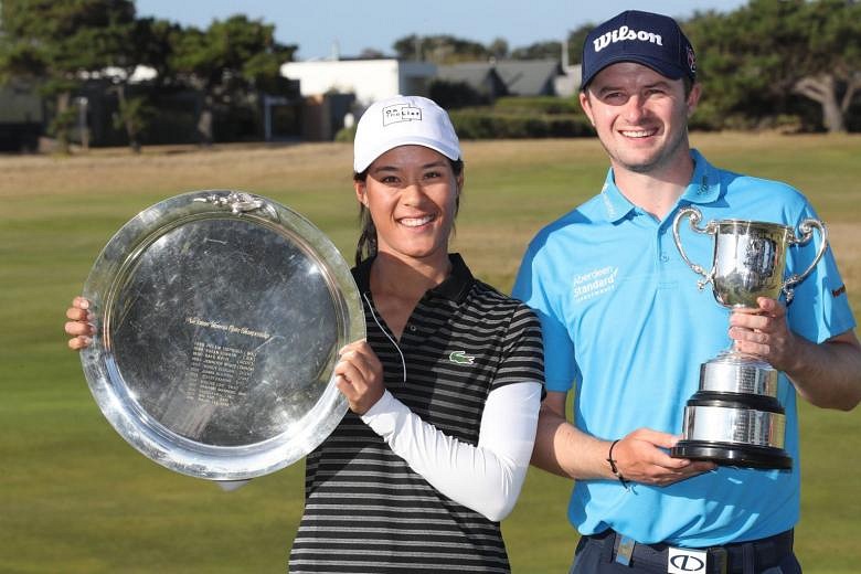 Golf: Scotland's David Law, France's Celine Boutier triumph at dual ...