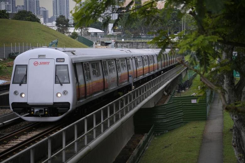 MRT network hits new reliability standard | The Straits Times