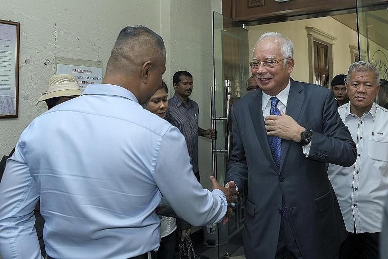 Malaysia's former prime minister Najib Razak has pleaded not guilty to 10 charges of criminal breach of trust, money laundering and abuse of power.