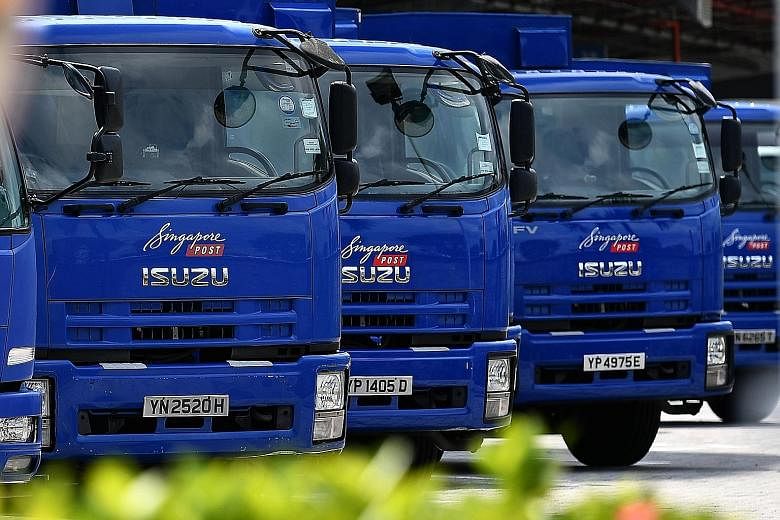 SingPost could not give the specific number of complaints it received on failed parcel and registered mail delivery notices, but Ms Sim Ann, Senior Minister of State for Communications and Information, said "there are likely to be more incidents whic