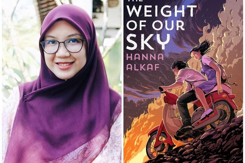 The Weight Of Our Sky (right) by Malaysian writer Hanna Alkaf (left) traces the May 13, 1969 race riots of Kuala Lumpur through the eyes of a teenage girl with obsessive-compulsive disorder.