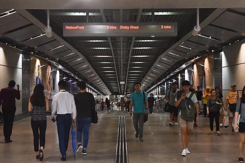 Of the 5,000 people surveyed last October in the poll commissioned by the Public Transport Council, 72.1 per cent felt MRT services had improved, up sharply from 50.3 per cent previously.