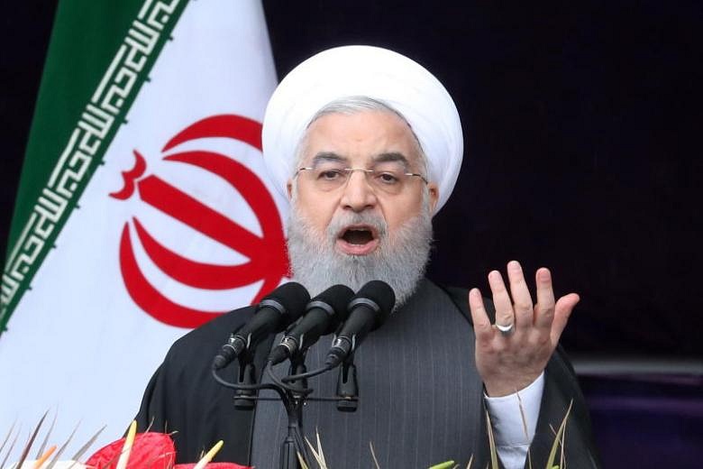 Irans Rouhani Blames Us Israel For Attack On Revolutionary Guards The Straits Times 7163