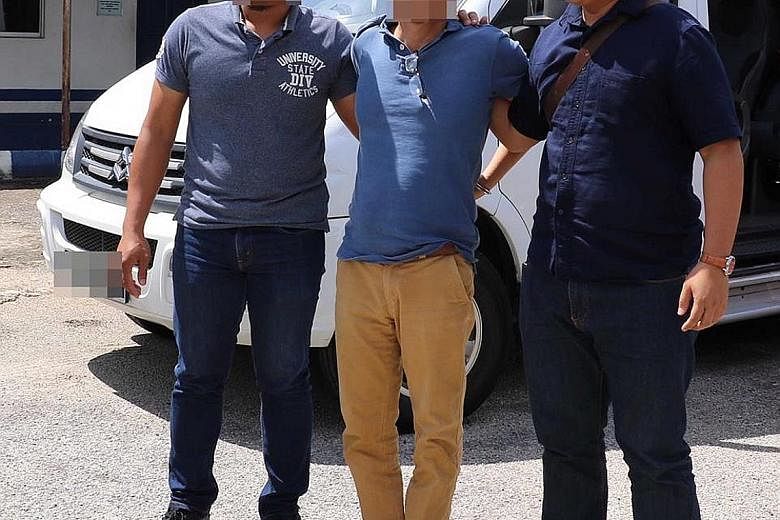 Mohamed Kazali Salleh funded Malaysian militant Akel Zainal (above), who fought for the Islamic State in Iraq and Syria. Singaporean businessman Mohamed Kazali Salleh was arrested by the Malaysian police in Johor Baru for his involvement in terrorism