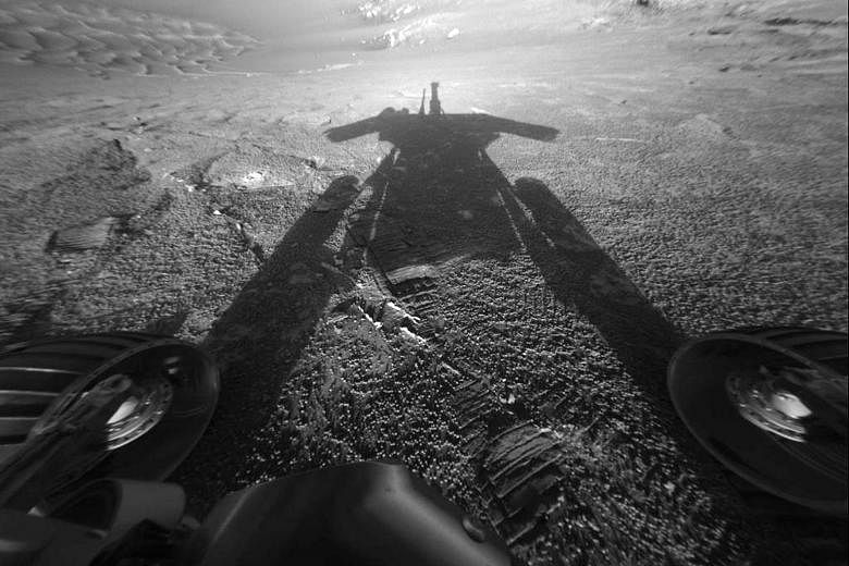 Goodbye Opportunity. One of the most successful and enduring feats of interplanetary exploration, Nasa's Opportunity rover mission is at an end after almost 15 years exploring the surface of Mars. The robot - missing since the space agency lost conta