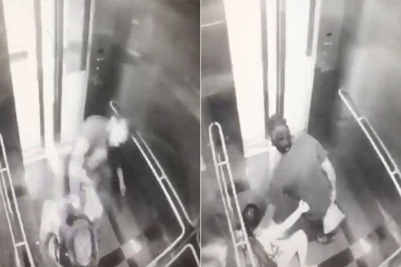 The robbery and brutal beating in the lift of an MRT station in Kuala Lumpur was captured on surveillance camera, and the video has since gone viral.