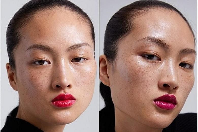 Some Chinese netizens say a new Zara ad featuring a freckled Chinese model is an insult. State-run media says the comments show "a lack of cultural confidence".