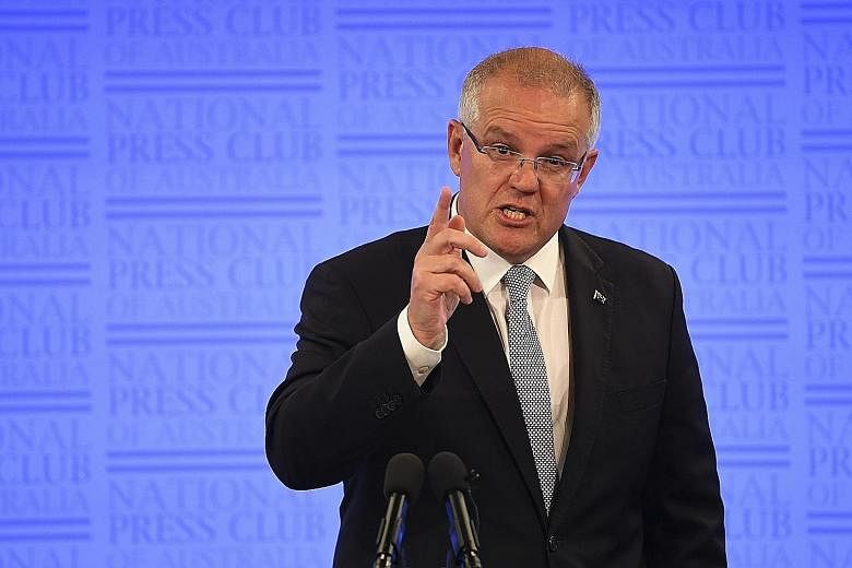 A poll shows the ruling coalition trailing the opposition Labor Party by just 49 per cent to 51 per cent - its strongest result since Mr Scott Morrison became Prime Minister.