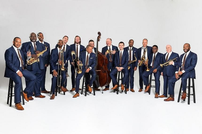 The Jazz At Lincoln Center Orchestra (above), founded by Wynton Marsalis, began as a series of programmes.