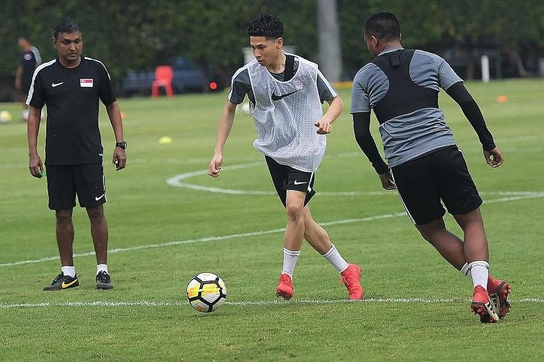 Mindef said footballer Ben Davis failed to report for NS as required and is also staying overseas without a valid exit permit. The 18-year-old signed professional terms with English Premier League club Fulham last July.