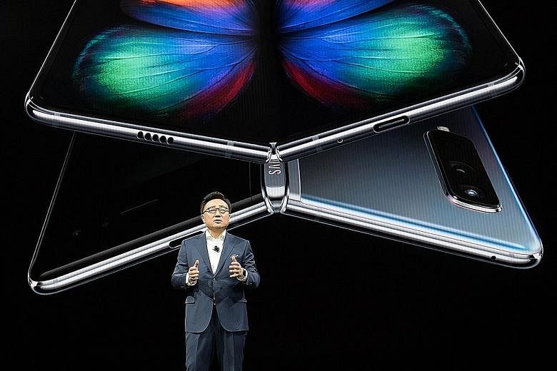 Samsung IT and mobile chief executive officer DJ Koh says the company's Galaxy Fold "breaks new ground because it answers the sceptics who said that innovation of smartphones is over". The Fold will have 4G and 5G models, and will be available in the