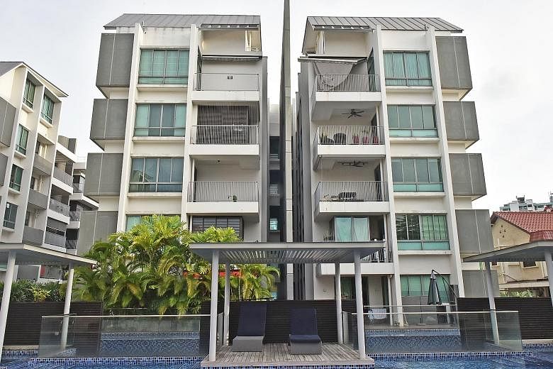 Mr Sebastian Tan bought his current freehold 1,518 sq ft apartment in St. Patrick's Road in 2015, a year after the property got its TOP, for $2.05 million. It is valued at $2.5 million or about $1,650 psf.
