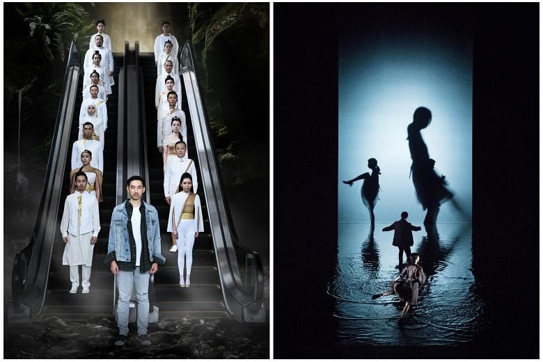 This year's Singapore International Festival of Arts features Toy Factory Productions' reworked Kun opera, A Dream Under The Southern Bough: Reverie (left), and ST/LL (below), an interdisciplinary performance installation by Japanese art collective Dumb T