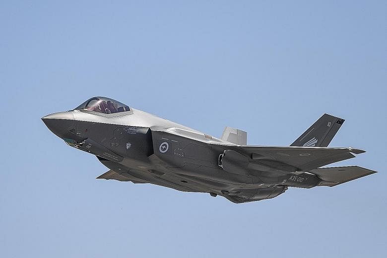 The unit price of the F-35 - dubbed the world's most advanced fighter jet - ranges from US$90 million (S$122 million) to US$115 million, comparable to what Singapore paid for its F-15SGs, said Defence Minister Ng Eng Hen.