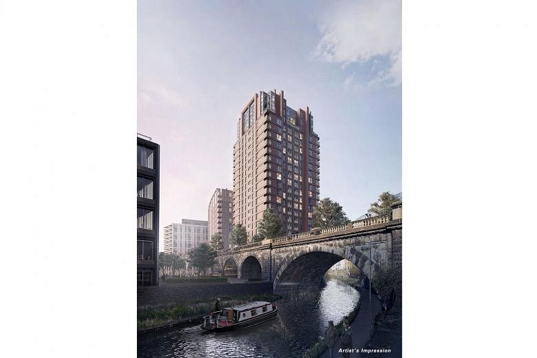 An artist's impression of CDL's Monk Bridge development in Leeds, which is expected to be completed in 2023.
