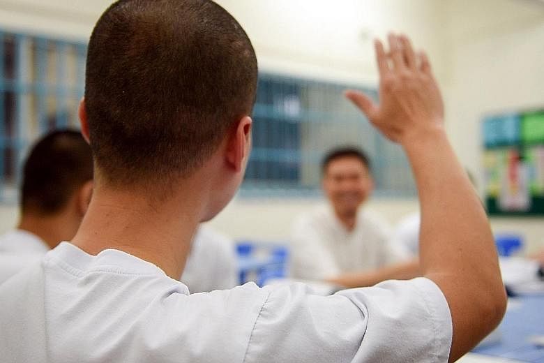 Tanah Merah Prison School has seen a rise in the number of inmates enrolling for the A-level curriculum over the years.