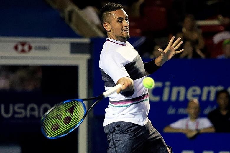 Nick Kyrgios says he served well, made a lot of drop shots and played the big points well against his "super-fit" opponent, world No. 3 Alexander Zverev.