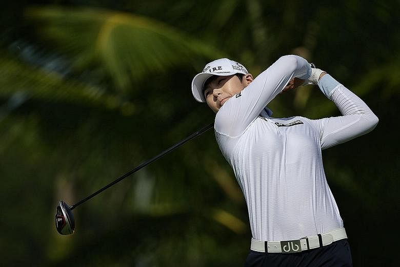 South Korean golfer Park Sung-hyun says she never expected her first win of the year to come so quickly because she had been a slow starter for the past few years. The world No. 2 credits the HSBC Women's World Championship victory to the training sh