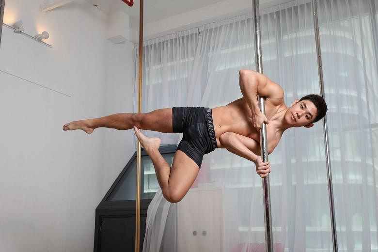 Mr Louis Sue, who has won several pole-dancing competitions, says being on reality show Asia’s Got Talent is the highlight of his career.