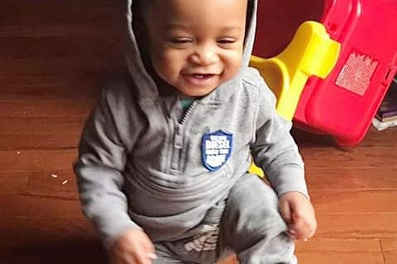 One-year-old Paxton Davis died after suffering severe upper body trauma when left in the care of an 11-year-old girl last week.