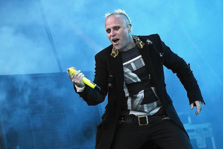 Frontman Keith Flint helped turn The Prodigy into an influential rave act.