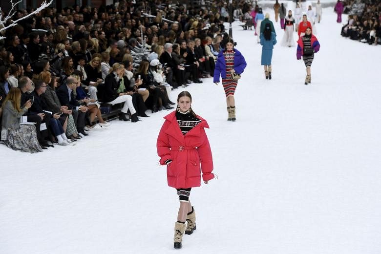 Chanel says goodbye to Karl Lagerfeld gracefully, in a stunning winter  wonderland