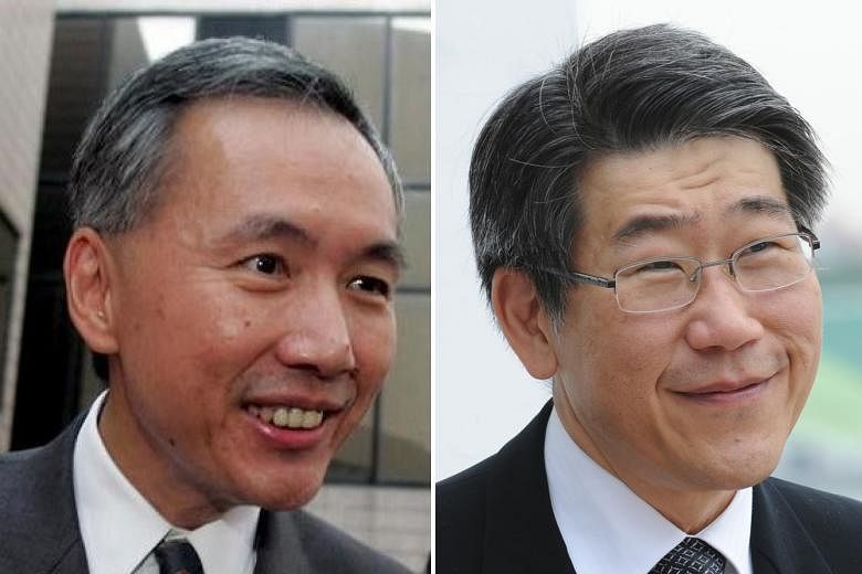 Making Forbes' latest list of the world's richest are (from left) Singapore real estate billionaires Robert Ng and Philip Ng of Far East Organization; paint tycoon Goh Cheng Liang; United Overseas Bank chairman emeritus Wee Cho Yaw; and Valencia foot
