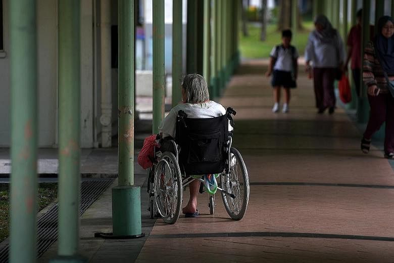 More options for the elderly: As the assisted living model is new, focus group discussions will be conducted to seek views on the proposed concept for assisted living in public housing, National Development Minister Lawrence Wong told Parliament.
