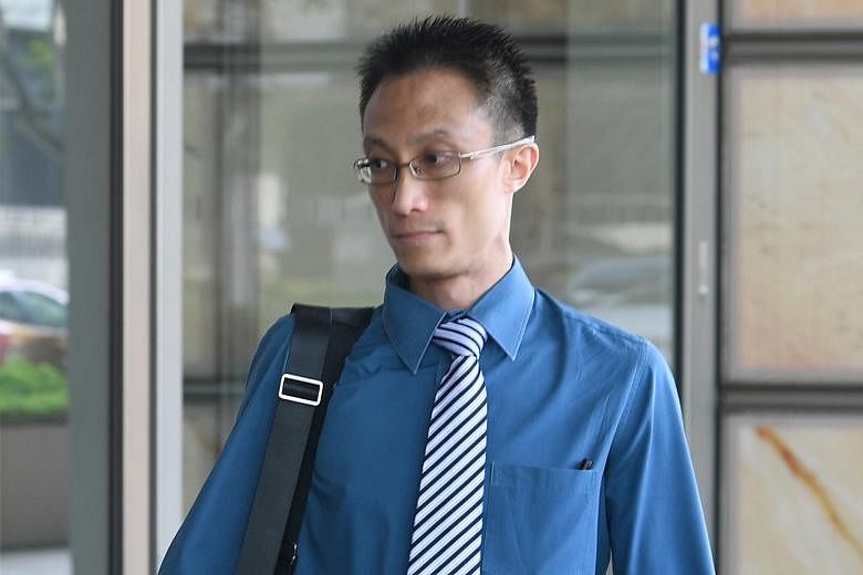 Ler Teck Siang arriving at the High Court yesterday. He will be jailed for two years after losing his appeal against his conviction and sentence for abetment of cheating and lying to investigators.