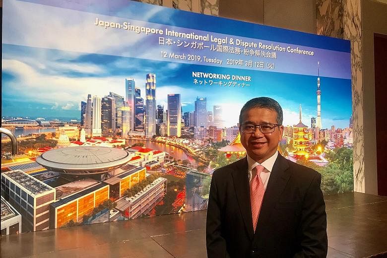 Mr Edwin Tong believes Japan can tap Singapore firms with expertise in master planning as well as legal and tax services.