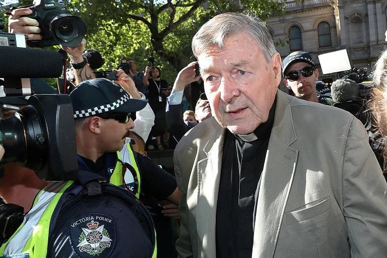 Australian George Pell, 77, the most senior Catholic clergyman to be found guilty of child sex abuse, faces a maximum of 50 years in prison for assaulting two choirboys.