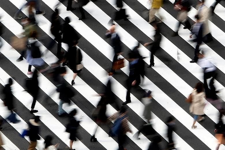 A survey by think-tank Institute of Labour Administration predicted wage growth in Japan will slow to 2.15 per cent this year, pulling further away from the 17-year peak of 2.38 per cent in 2015. The smaller pay increases temper hopes that domestic c