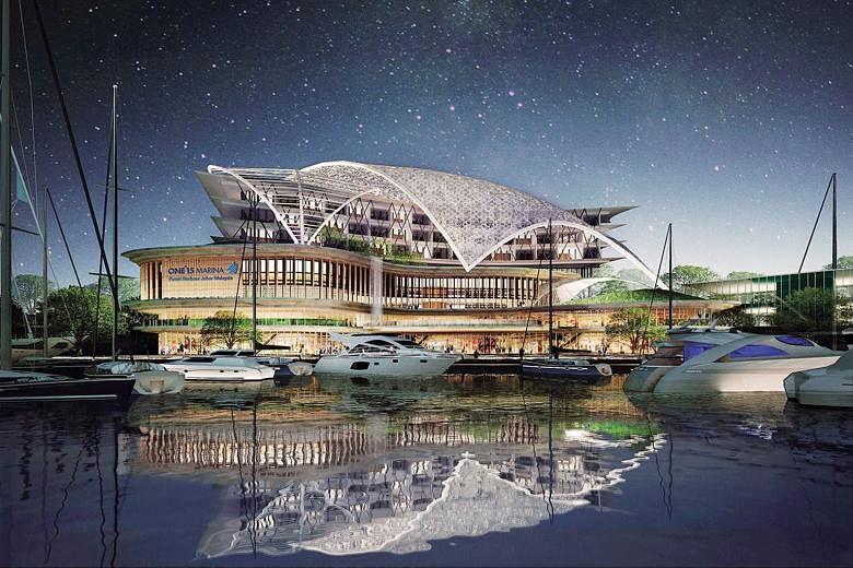 An artist's impression of the ONE°15 Marina Puteri Harbour Malaysia in Johor. The development is targeted at Malaysians, as well as expatriates living in Johor or those who own property there.
