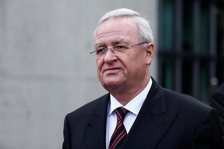 The suit seeks to bar Martin Winterkorn from serving as an officer or director of a public US company.