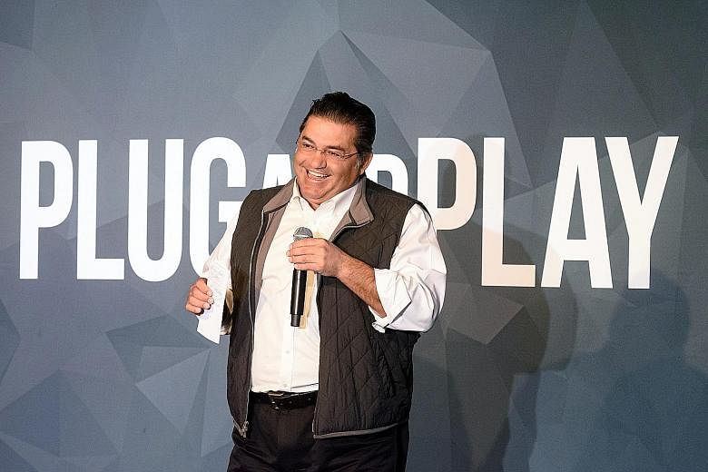 Mr Saeed Amidi started Plug and Play - known in many circles as the world's biggest accelerator - in 2006, when he realised how valuable fostering young companies could be.