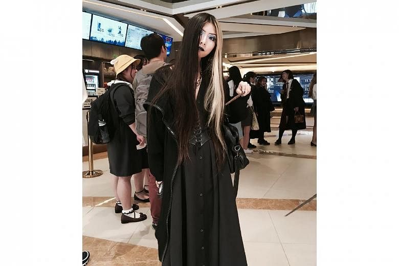 China's goths protest after woman told to remove 'distressing' make-up on  subway, China