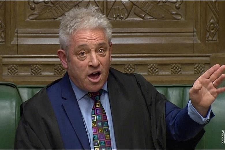 Mr John Bercow's ruling paves the way for a series of other options that had been swept off the table last week.