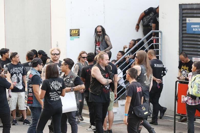 The Watain concert was scheduled for March 7 at EBX Live Space (above). It was cancelled after the Ministry of Home Affairs raised concerns about the band's history of denigrating religions and promoting violence.