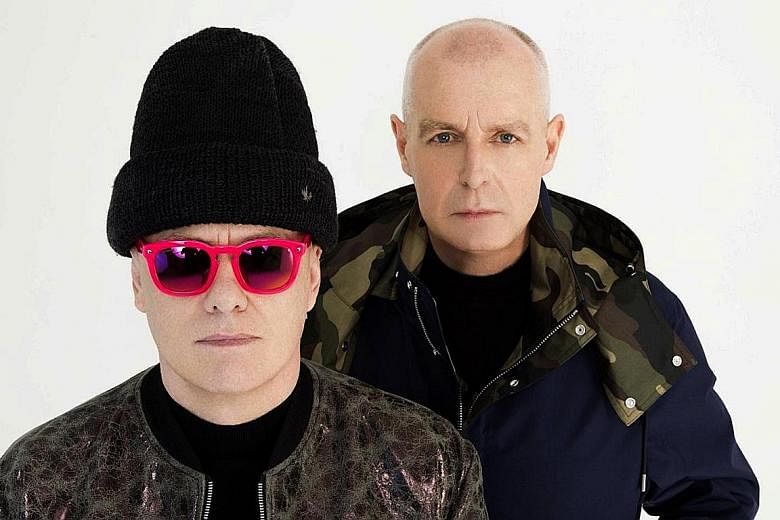 Pet Shop Boys' Chris Lowe (left) and Neil Tennant have sold 50 million records and won three Brit Awards.