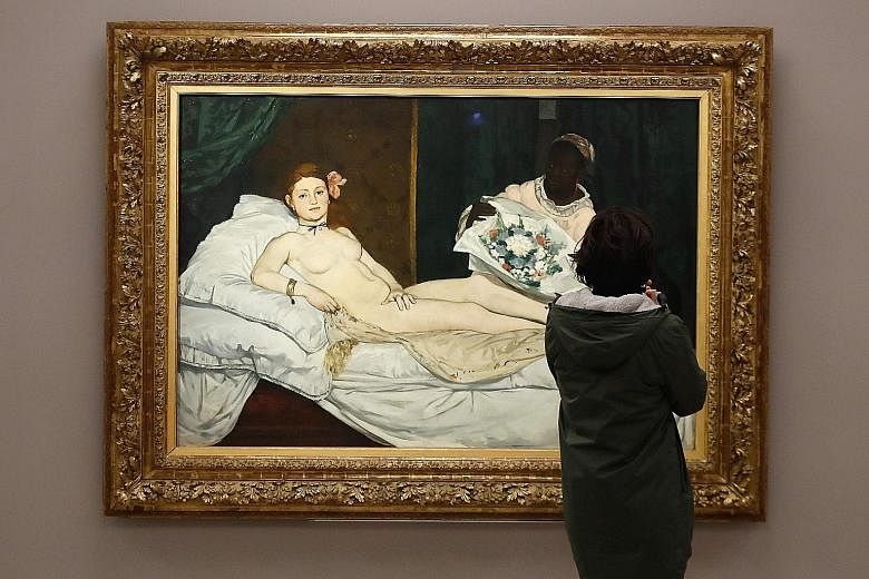 Edouard Manet's Olympia, a painting of a naked reclining prostitute that marks the birth of "modern art", has been rebaptised Laure after the woman who posed as her black maid.
