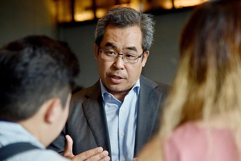 EZ-Link's chief executive Nicholas Lee (above) said the revamped digital platform aims to address the "logistical stumbling blocks" and incentives for spa and wellness operators. There are plans to expand Trust to other problematic industries, such a