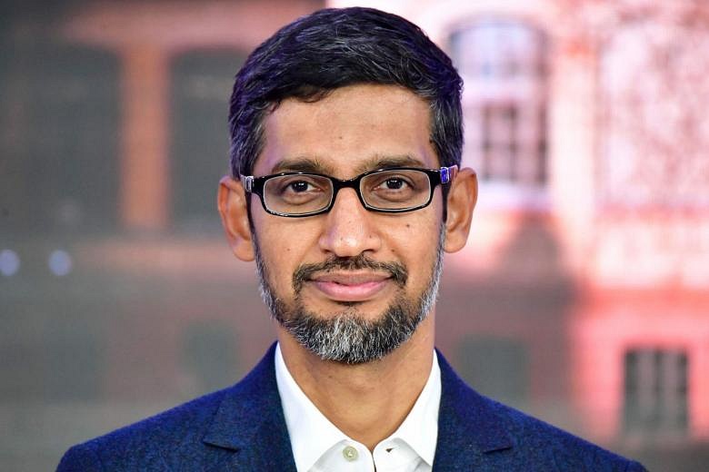 Trump discusses China, 'political fairness' with Google CEO Sundar ...