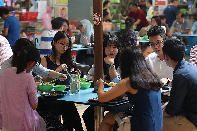In a joint statement, the organisations driving the Unesco bid said the attempt has received overwhelming support from Singaporeans since it was announced last August. Key characteristics of Singapore's hawker culture include hawker centres serving a