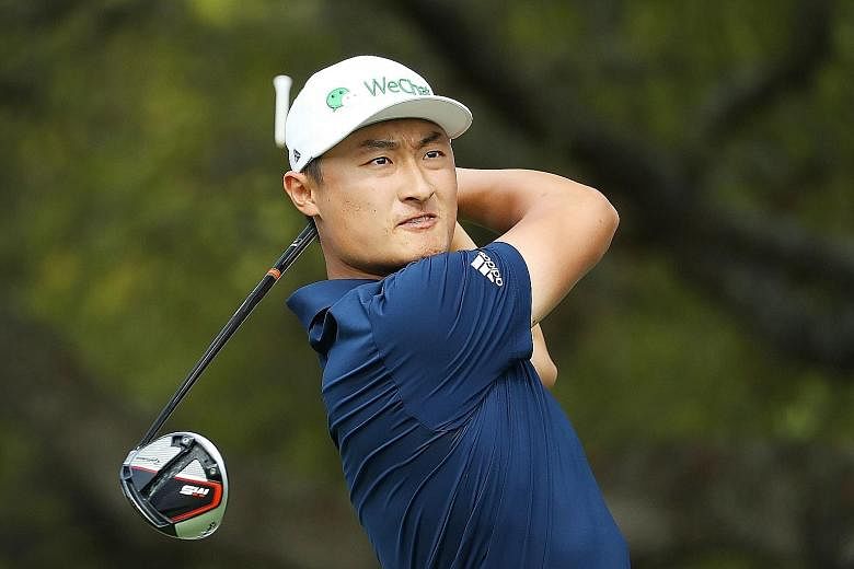 With a perfect record of two wins, China's Li Haotong is in the driver's seat to win his group and advance to the round of 16 of the WGC-Dell Technologies Match Play.